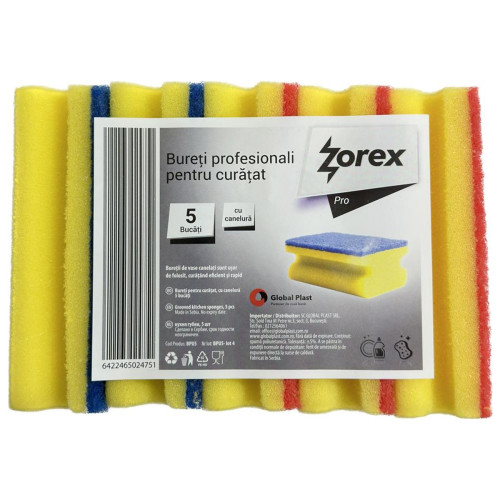 Zorex Pro Bureti canelura profesionali 5/set