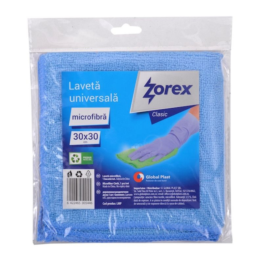 Laveta microfibra Zorex Clasic 1 bucata / set